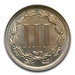 1883 Three Cent Nickel PF-66 NGC