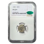 1883 Three Cent Nickel PF-67+ NGC CAC