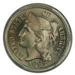 1883 Three Cent Nickel PR-66 PCGS CAC