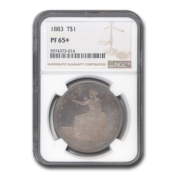 1883 Trade Dollar PF-65+ NGC 1883 Trade Dollar PF-65+ NGC