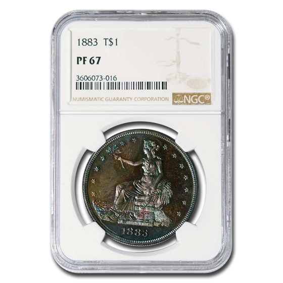 1883 Trade Dollar PF-67 NGC 1883 Trade Dollar PF-67 NGC