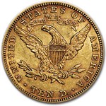 1884 $10 Liberty Gold Eagle AU