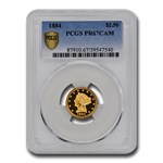 1884 $2.50 Liberty Gold Quarter Eagle PR-67 Cameo PCGS