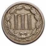 1884 3 Cent Nickel VF