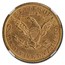1884 $5 Liberty Gold Half Eagle MS-61 NGC