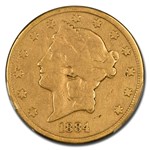1884-CC $20 Liberty Gold Double Eagle Good-6 PCGS