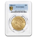1884-CC $20 Liberty Gold Double Eagle MS-62 PCGS