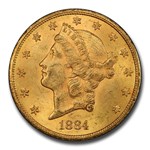 1884-CC $20 Liberty Gold Double Eagle MS-63 PCGS (Fairmont)