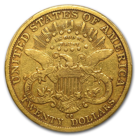 Buy 1884CC 20 Liberty Gold Double Eagle VF20 PCGS APMEX