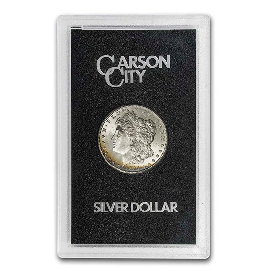 1884-CC Morgan Dollar BU (GSA, Beautifully Toned) 1884-CC Morgan Dollar BU (GSA, Beautifully Toned)