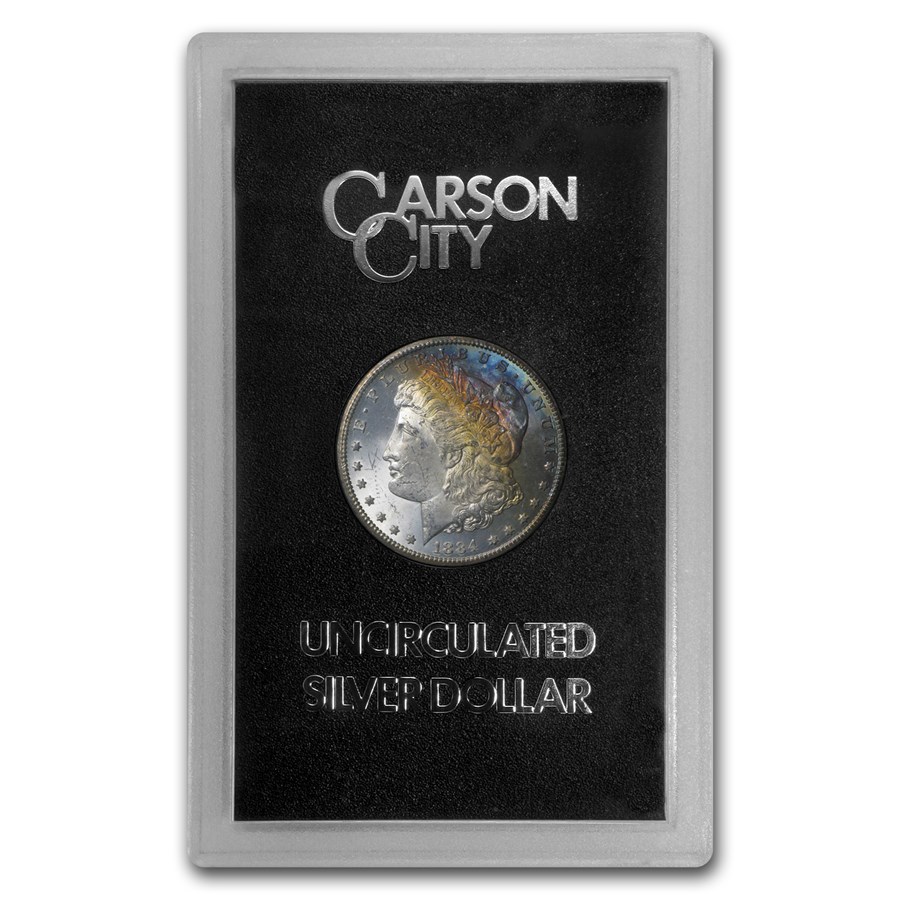 1884-CC Morgan Dollar BU (GSA, Toned)