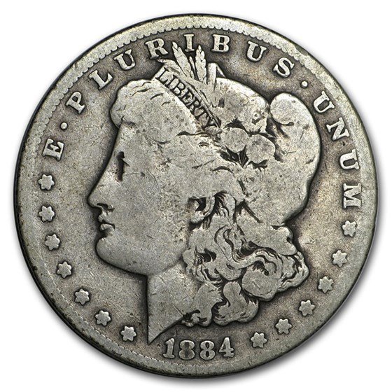 1884-CC Morgan Dollar Good