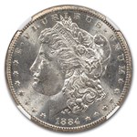 1884-CC Morgan Dollar MS-63 NGC (Green Label)