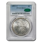 1884-CC Morgan Dollar MS-63 PCGS CAC