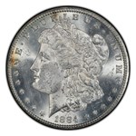 1884-CC Morgan Dollar MS-63 PCGS