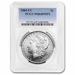 1884-CC Morgan Dollar MS-64 DMPL PCGS