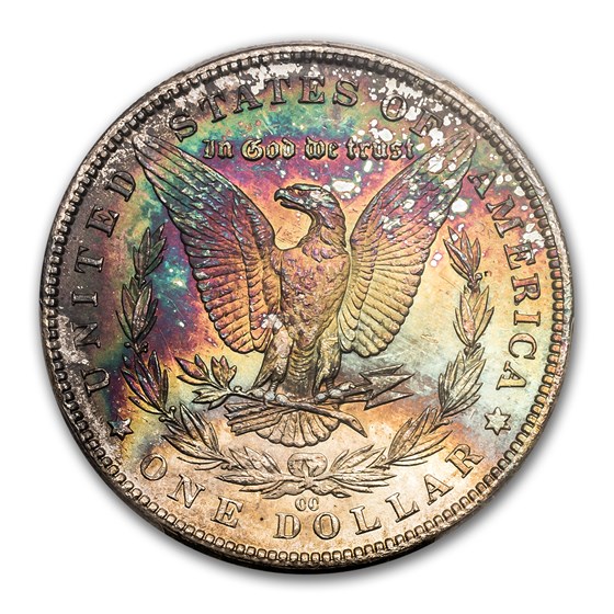 1884-CC Morgan Dollar MS-64 PCGS (Beautiful Toning) 1884-CC Morgan Dollar MS-64 PCGS (Beautiful Toning)