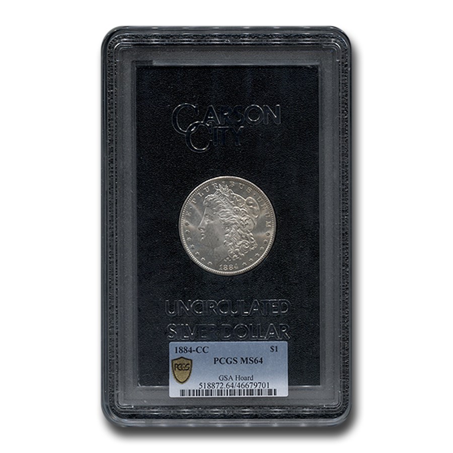1884-CC Morgan Dollar MS-64 PCGS (GSA)