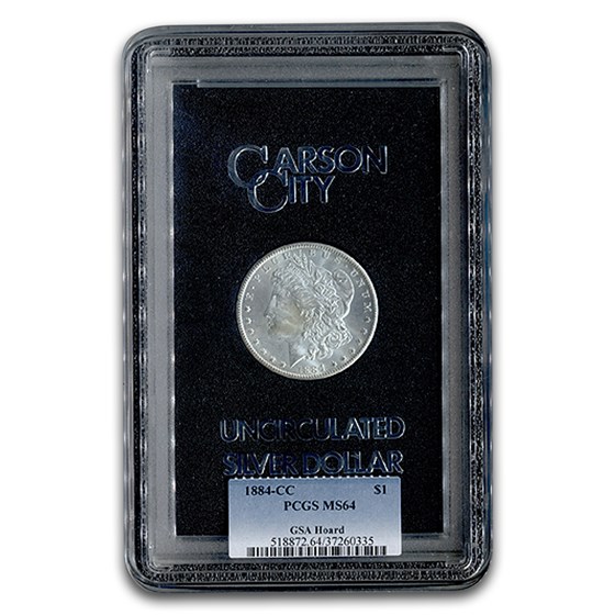 1884-CC Morgan Dollar MS-64 PCGS (GSA)
