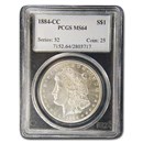1884-CC Morgan Dollar MS-64 PCGS