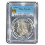 1884-CC Morgan Dollar MS-64 PL PCGS