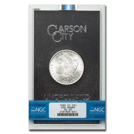1884-CC Morgan Dollar MS-65 NGC (GSA)