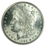 1884-CC Morgan Dollar MS-65 NGC