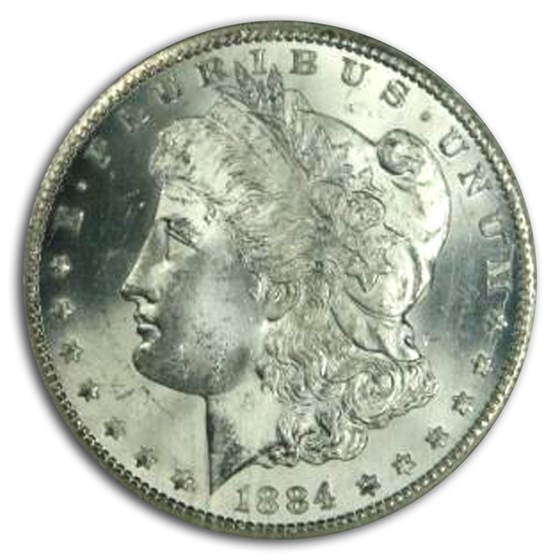 Buy 1884-CC Morgan Dollar MS-65 NGC | APMEX