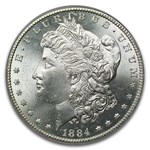 1884-CC Morgan Dollar MS-65 PCGS