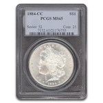 1884-CC Morgan Dollar MS-65 PCGS