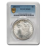 1884-CC Morgan Dollar MS-65 PCGS