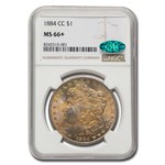 1884-CC Morgan Dollar MS-66+ NGC CAC