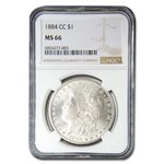 1884-CC Morgan Dollar MS-66 NGC
