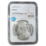 1884-CC Morgan Dollar MS-66 NGC