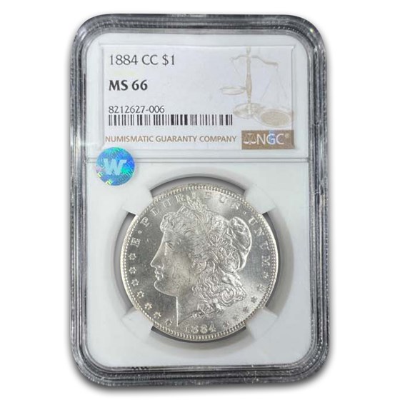 1884-CC Morgan Dollar MS-66 NGC
