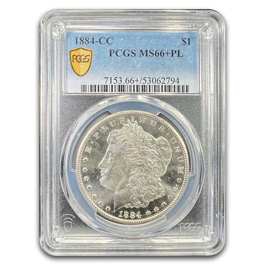 1884-CC Morgan Dollar MS-66+ PCGS (PL)