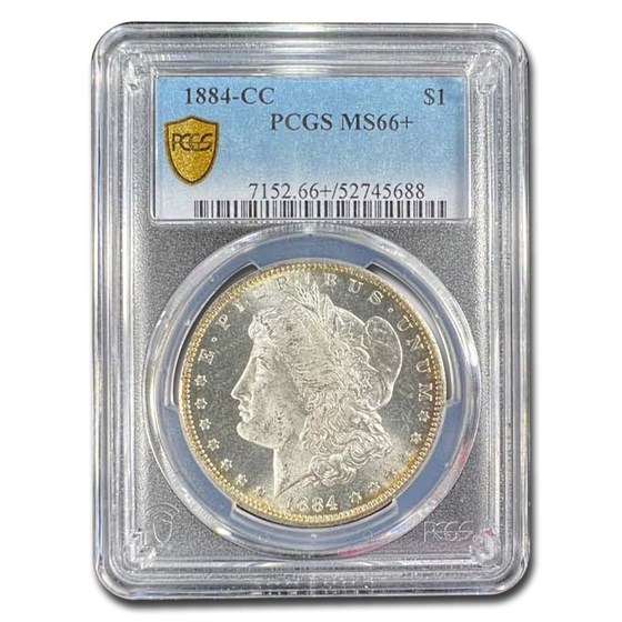 1884-CC Morgan Dollar MS-66+ PCGS 1884-CC Morgan Dollar MS-66+ PCGS