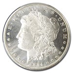 1884-CC Morgan Dollar MS-66 PCGS