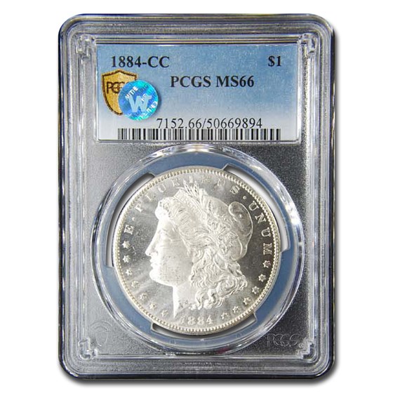 1884-CC Morgan Dollar MS-66 PCGS 1884-CC Morgan Dollar MS-66 PCGS