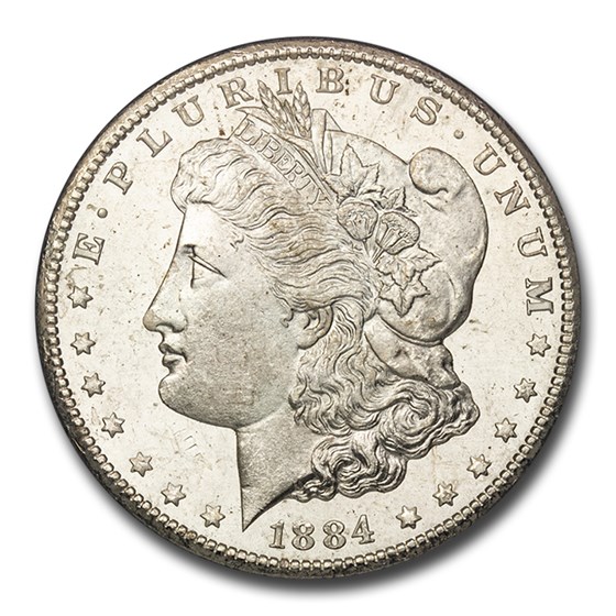 1884-CC Morgan Dollar PL MS-66 NGC CAC