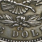 1884-CC Morgan Dollar VF