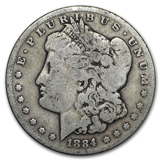 1884-CC Morgan Dollar VG