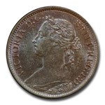 1884 Great Britain Farthing MS-63 PCGS (Brown)