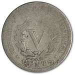 1884 Liberty Head V Nickel AG
