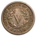 1884 Liberty Head V Nickel Fine