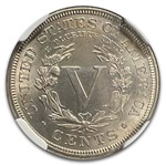 1884 Liberty Head V Nickel MS-66+ NGC