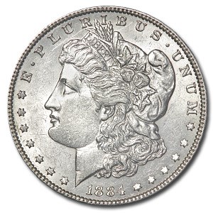 1884 Morgan Dollar AU 1884 Morgan Dollar AU