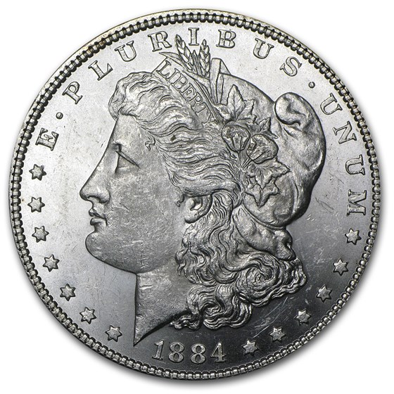 1884 Morgan Dollar BU 1884 Morgan Dollar BU