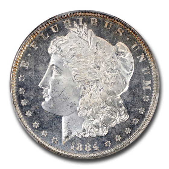 Buy 1884 Morgan Dollar DMPL MS-65 PCGS | APMEX