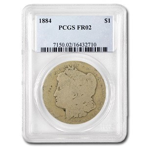 1884 Morgan Dollar Fair-2 PCGS (Low Ball Registry) 1884 Morgan Dollar Fair-2 PCGS (Low Ball Registry)